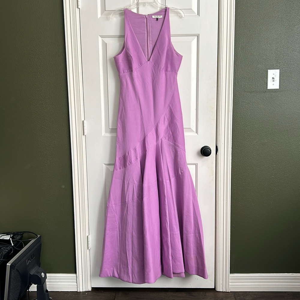NWOT Lilac Halston Heritage Gown